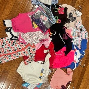 Assorted girls 3-6 months clothes
20 items:  onesies, sets, Thanksgiving dress